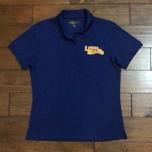 Loudmouth Golf Ladies short sleeve Polo shirt Navy